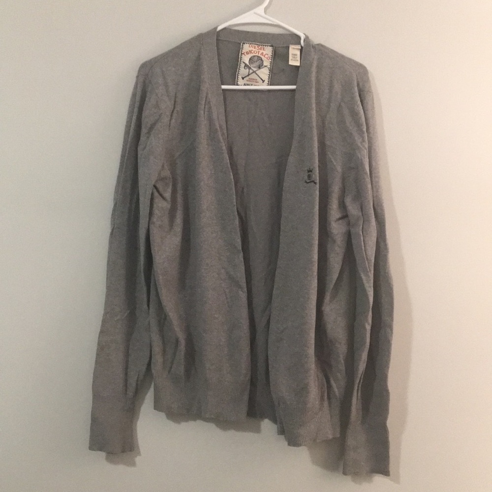 Diesel men’s gray cardigan